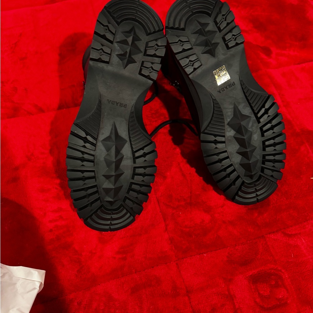 Black Tactical Boots Prada men’s - Picture 5 of 13